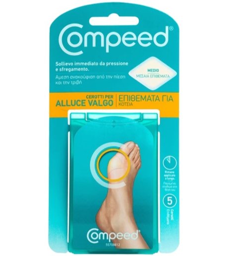 COMPEED CER ALLUCE VALGO 5PZ