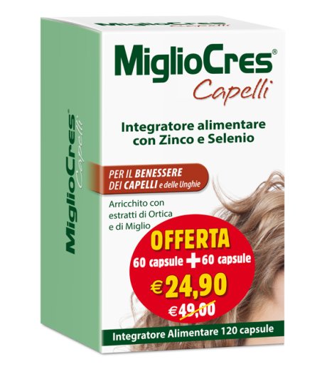 Migliocres 60+60cps Promo