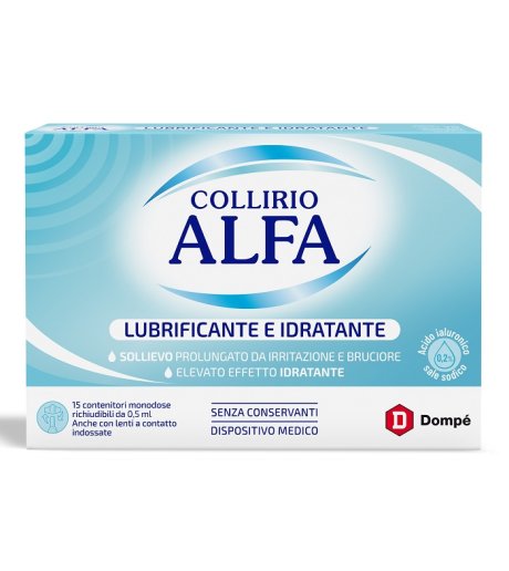 COLLIRIO ALFA LUBR/IDRAT 15F