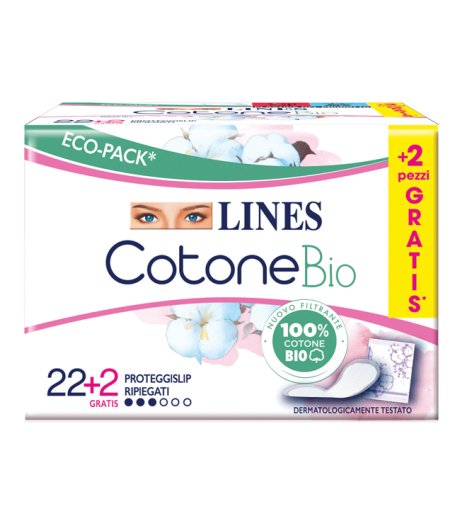 LINES COT BIO SALVASLIP RIP 24P