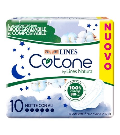 LINES COTONE BIO ULTRA NTT 10P