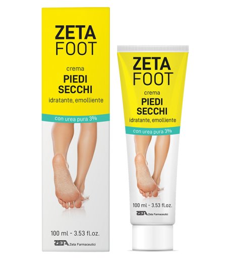 ZETAFOOT CREMA PIEDI SECCH 100ML