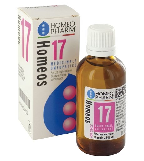 HOMEOS 17 GTT 50ML HOMEOPHARM