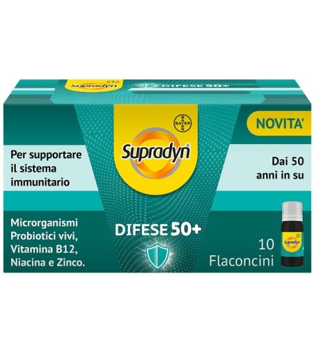 SUPRADYN DIFESE 50+ 10FL 10ML