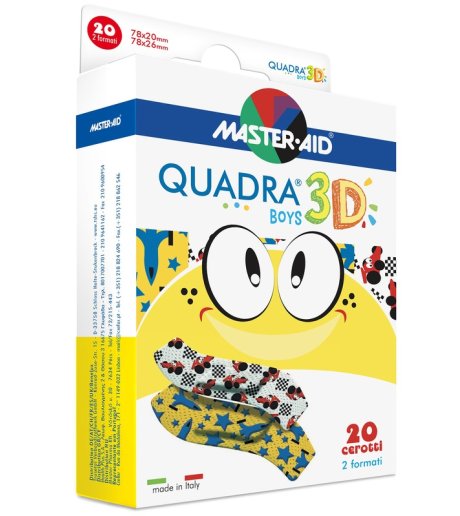 QUADRA-CER 3D BOYS 20PZ ASSORT