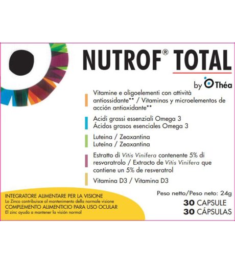 NUTROF TOTAL 30CPS