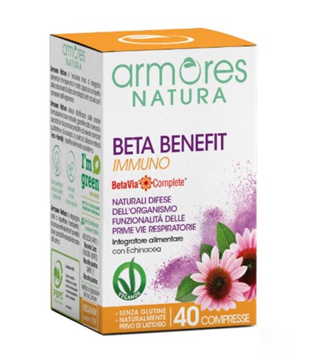 ARMORES BETA BENEFIT IMM 40CPR