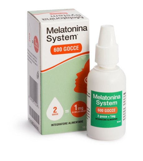 MELATONINA SYSTEM 600 GTT 18ML