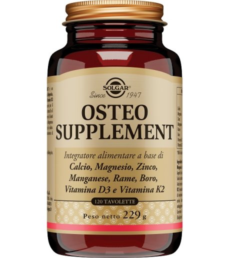 OSTEO SUPPLEMENT 120TAV