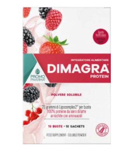 DIMAGRA PROTEIN RED FRU 10BUST