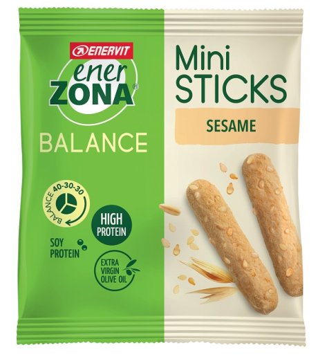 ENERZONA BREAD STICK SESAM 22G