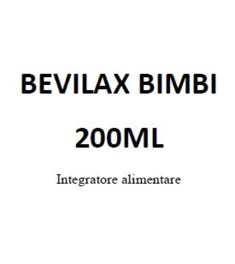 BEVILAX BIMBI 200ML