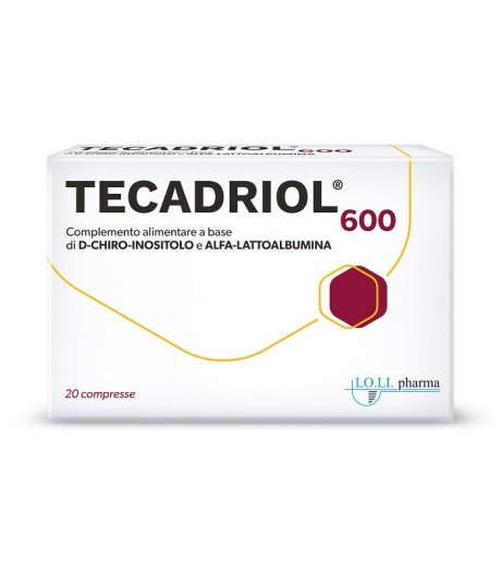 TECADRIOL 600 INT 20CPR 20G