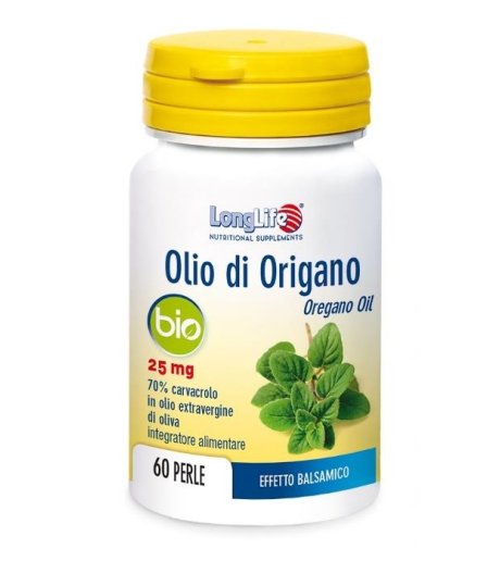 LONGLIFE OLIO ORIGANO BIO60PRL