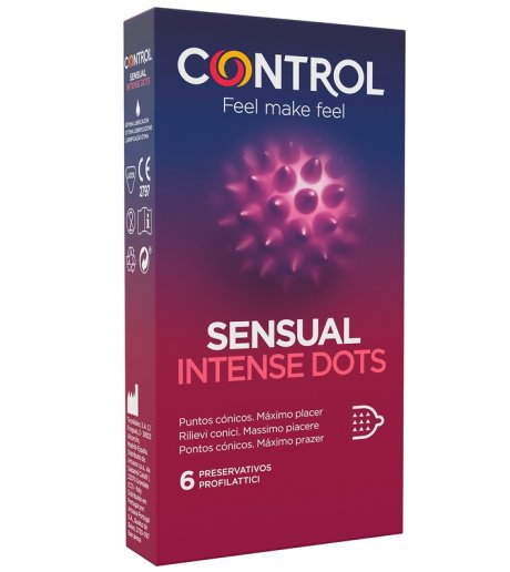 CONTROL*Sensual Inten.Dots 6pz