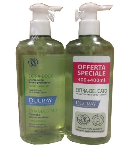 DUCRAY EXTRA DEL SH DER2X400ML DUCRAY EXTRA DEL SH DER2X400ML