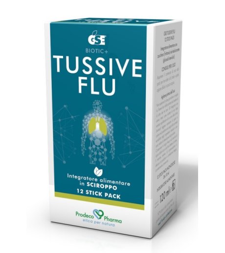 GSE TUSSIVE FLU 12STICKPACK