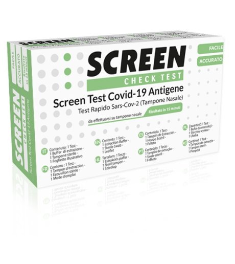 SCREEN TEST COVID-19 ANTIGENE