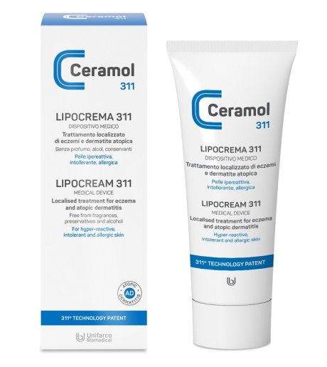 CERAMOL LIPOCREMA 311 100ML