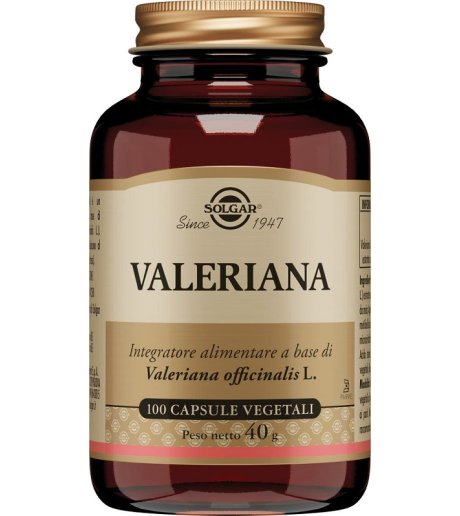 VALERIANA 100CPS VEGETALI SOLGAR