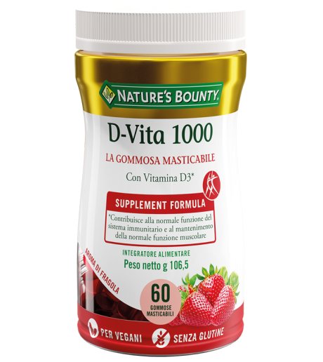 NATURE'S BOUNTY D VITA 1000