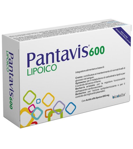 PANTAVIS 600 LIPOICO 30CPR