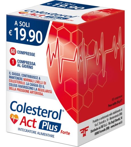 COLESTEROL ACT PLUS FORTE 60CPR