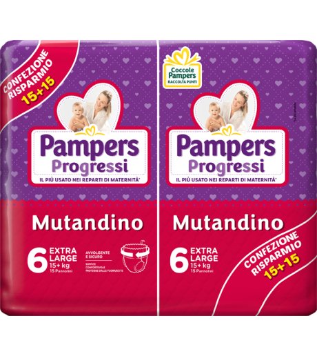 PAMPERS PROG MUT XL 30PZ   4075<