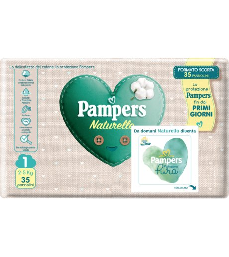 PAMPERS NATURELLO NEWBORN 35PZ<