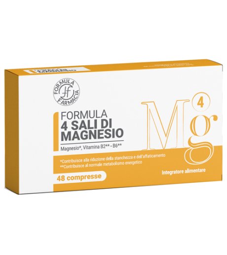 FORMULA 4 SALI MAGNESIO 48CPR