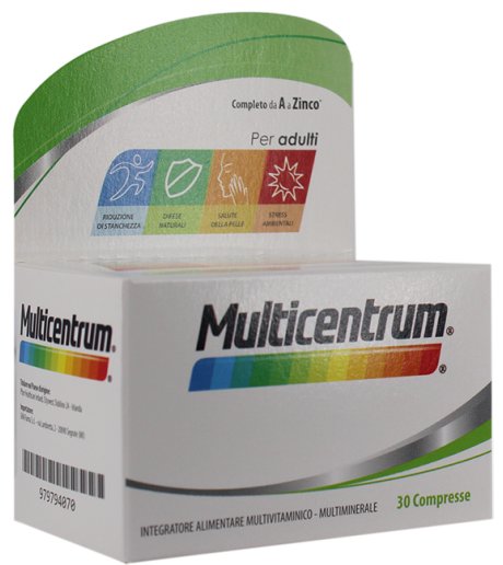 MULTICENTRUM ADULTI 30CPR GMM MULTICENTRUM ADULTI 30CPR GMM