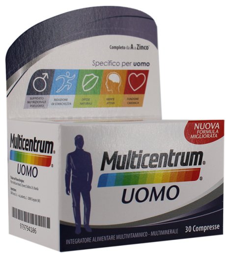 MULTICENTRUM UOMO 30CPR GMM