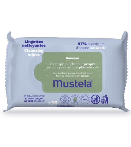 MUSTELA SALVIETTE MULTI 20PZ