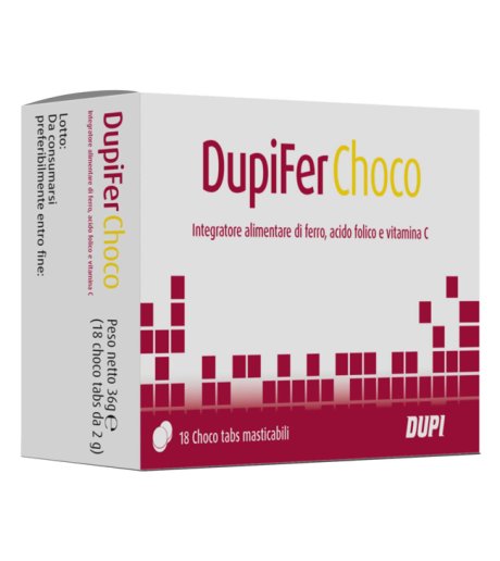 DUPIFER CHOCO 18CHOCO TABS