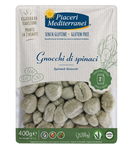 PIACERI MEDIT GNOC SPINACI400G