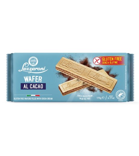 LAZZARONI WAFERS CACAO 175G