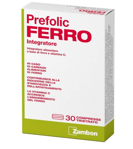 PREFOLIC FERRO 30CPR