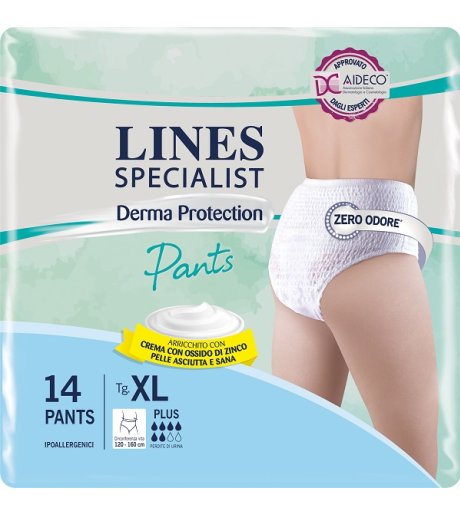 LINES SPEC DERM PANTS PL XL14P