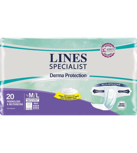 LINES SP DERM PAN MAXI M/L20PZ