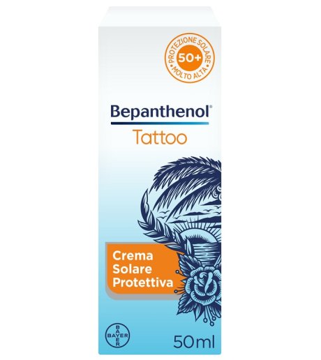 BEPANTHENOL TATTOO CR SOL 50ML