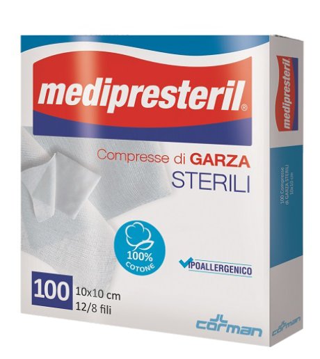 GARZA MEDIPRESTERIL 12/8 10X10