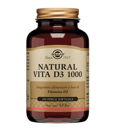 NATURAL VITA D3 1000 100PRL