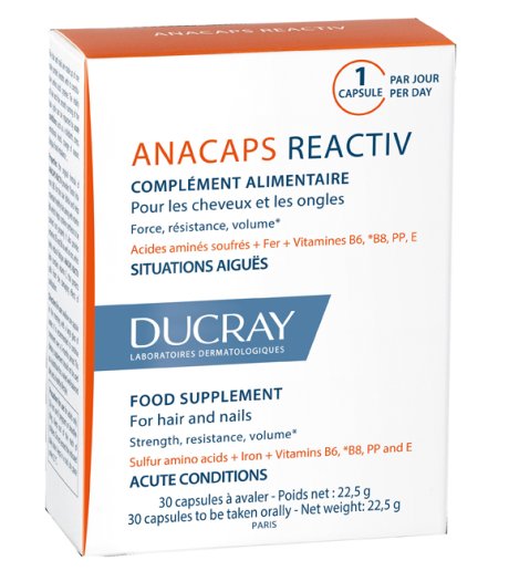 ANACAPS REACTIV CAPELLI 30CPS<