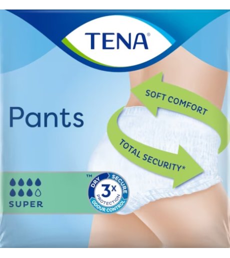 TENA PANTS SUPER L 10PZ<