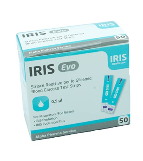 IRIS EVO STRISCE GLICEMIA 50PZ