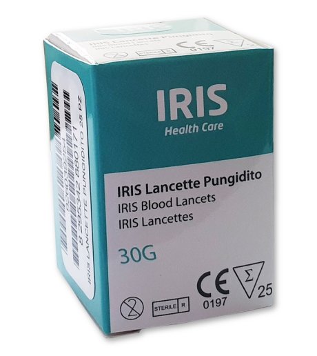 IRIS LANCETTE PUNGIDIT STER 25PZ