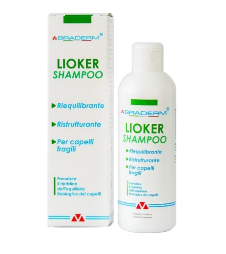 BRADERM LIOKER SHAMPOO 200ML