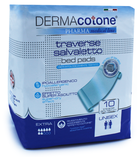 DERMACOTONE Trav.80x180 10pz