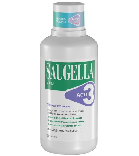 SAUGELLA ACTI3 DET INT500ML TP