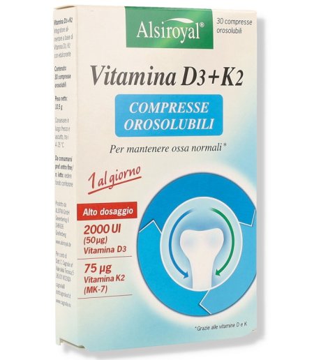 VITAMINA D3+K2 30CPR